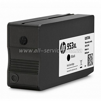  HP 953XL Officejet Pro 8210/ 8710/ 8720/ 8725/ 8730 Black (L0S70AE)