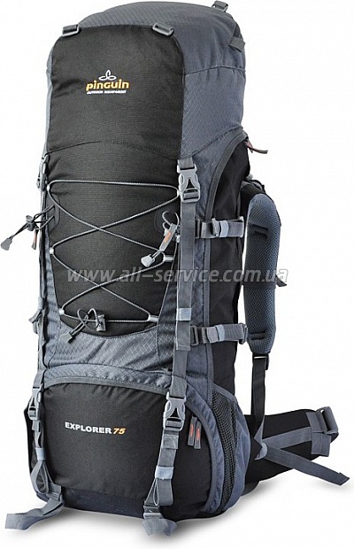 Рюкзак PINGUIN EXPLORER 75-new black/gray (PNG 3019.001) Рюкзак PINGUIN EXPLORER 75-new black/gray (PNG 3019.001)