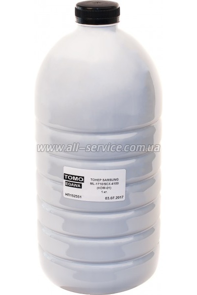 Тонер Tomoegawa Samsung ML-1710 бутль 1кг Black (TSM-KDM-01-1) Тонер Tomoegawa Samsung ML-1710 бутль 1кг Black (TSM-KDM-01-1)