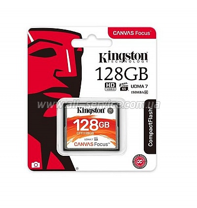   Kingston 128GB CF (CFF/128GB)