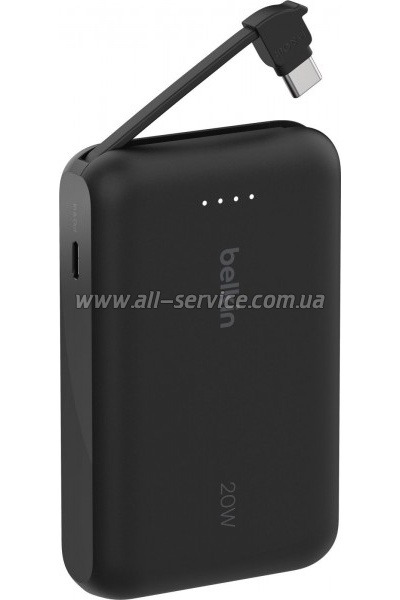 ������� ������������� Belkin 10000mAh, 20W, USB-C, Black (BPB021HQBK)