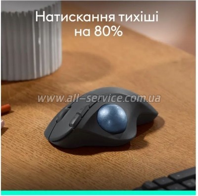  Logitech Ergo M575S Wireless Trackball Graphite (910-007029)