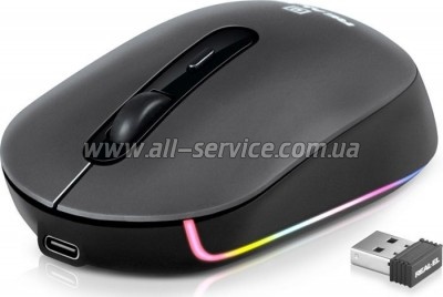  REAL-EL RM-470W Wireless/Bluetooth Dark Gray (EL123200049)