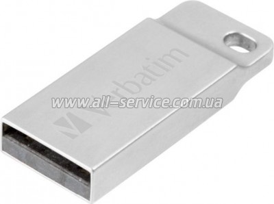  Verbatim 64GB Metal Executive Silver USB 2.0 (98750)