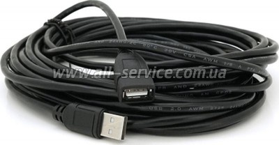 Дата кабель USB 2.0 AM/AF 10.0m ferrite black Voltronic (YT-AM/AF-10BL) Дата кабель USB 2.0 AM/AF 10.0m ferrite black Voltronic (YT-AM/AF-10BL)