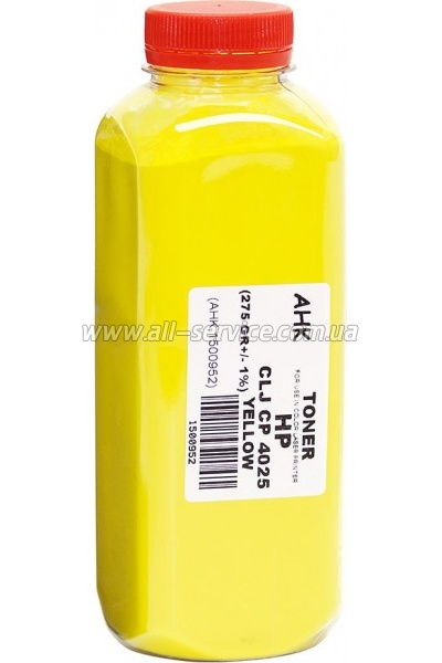 Тонер АНК HP CLJ CP 4025 бутль 275г Yellow (1500952) Тонер АНК HP CLJ CP 4025 бутль 275г Yellow (1500952)