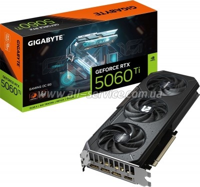 GIGABYTE GeForce RTX5060Ti 8Gb GAMING OC (GV-N506TGAMING OC-8GD)
