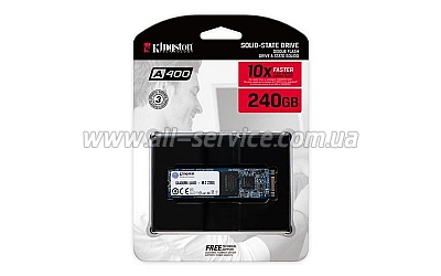 SSD  M.2 Kingston 240GB A400 SATA 2280 TLC (SA400M8/240G)