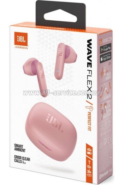  JBL Wave Flex 2 Pink (JBLWFLEX2PIK)