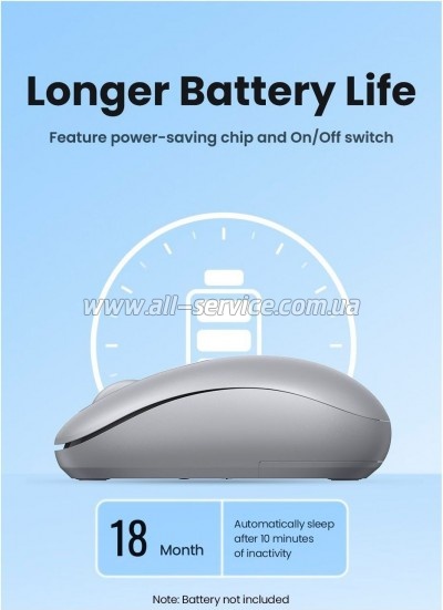  Ugreen MU105 Wireless Gray (90669)