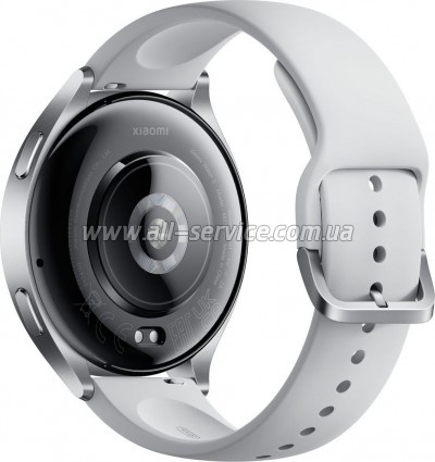 - Xiaomi Watch 2 Sliver Case With Gray TPU Strap (BHR8034GL) (1025027)