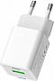 �������� ������� ColorWay USB-C PD20W + 1xUSB QC4.0 white (CW-CHS062PD-WT)