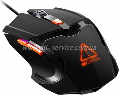  Canyon Vigil USB Black (CND-SGM02RGB)