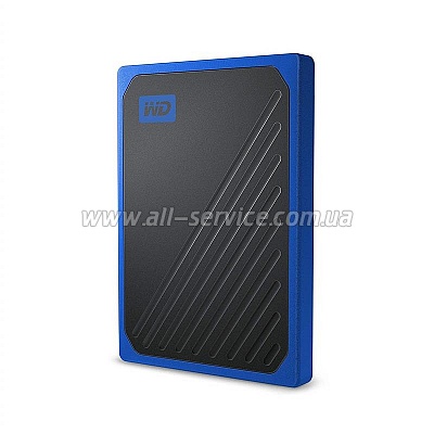 SSD  USB 3.0 WD Passport Go 1TB Blue (WDBMCG0010BBT-WESN)