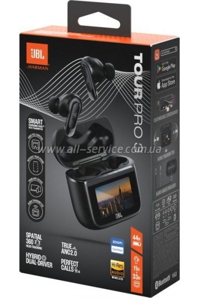  JBL Tour Pro 3 Black (JBLTOURPRO3BLK)