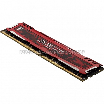 ������ 8GB Crucial Ballistix Sport DDR4 CL16 SRx8 Red (BLS8G4D240FSEK)