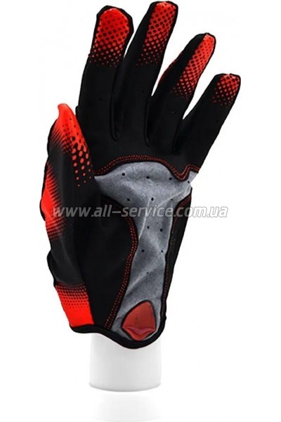    MadMax MXG-101 X Gloves Black/Grey/Red XL (MXG-101-RED_XL)