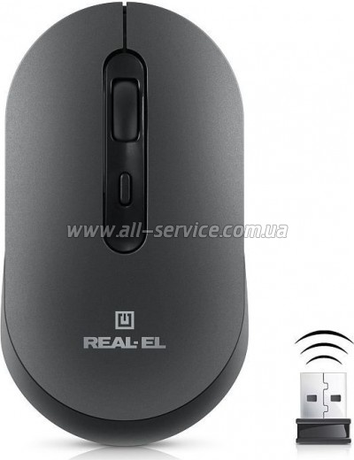  REAL-EL RM-470W Wireless/Bluetooth Dark Gray (EL123200049)