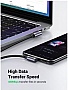 ���� ������ USB 2.0 AM to Type-C 1.0m US176 Both Angled 3A Black Ugreen (20856)