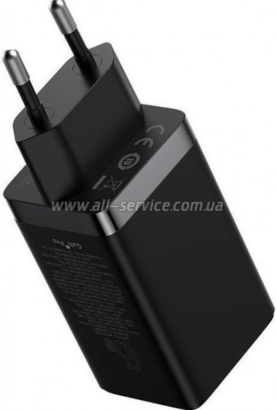 �������� ���������� Baseus 2xUSB-C 65W 1.0m black (CCGP120201)