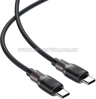 ���� ������ USB-C to USB-C 1.2m 3A silicone braid C10-03 Acefast (6974316283119)
