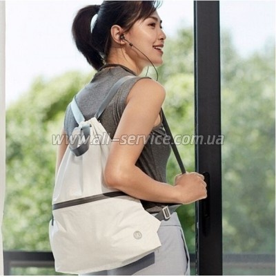   Xiaomi RunMi 90 Points Lightweight Urban Drawstring Backpack White (6972125146168)