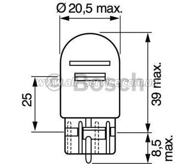  Bosch 21/5W (1 987 302 252)