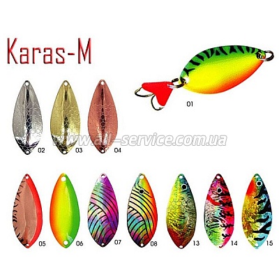 Блесна Fishing Roi Karas-M 21гр. 7см. цвет-13 (C024-3-13) Блесна Fishing Roi Karas-M 21гр. 7см. цвет-13 (C024-3-13)