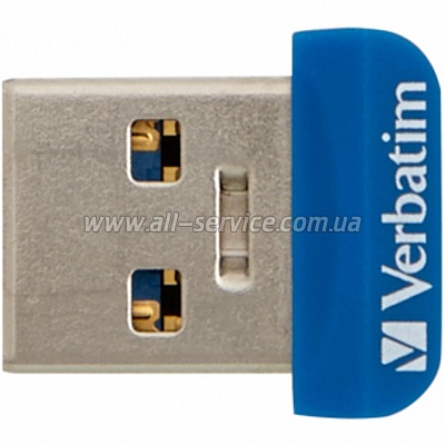  Verbatim Store 'n' Stay Nano 32GB USB 3.0 Blue (98710)