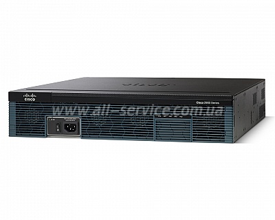 Маршрутизатор Cisco 2921 UC Bundle, PVDM3-32, UC License PAK Маршрутизатор Cisco 2921 UC Bundle, PVDM3-32, UC License PAK