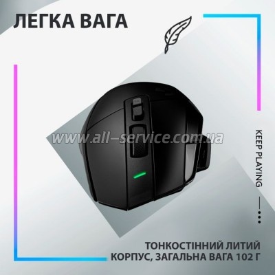  Logitech G502 X Lightspeed Wireless Black (910-006180)