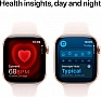 - Apple Watch Series 10 GPS 46mm Rose Gold Aluminium Case with Light Blush Sport Band - M/L (MWWU3QH/A)