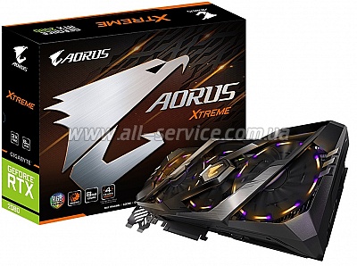  Gigabyte GeForce RTX2080 8GB GDDR6 AORUS (GV-N2080AORUS-8GC)