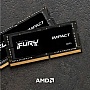     SoDIMM DDR4 8GB 3200 MHz Fury Impact Kingston Fury (ex.HyperX) (KF432S20IB/8)