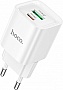 �������� ������� HOCO C147A 1xUSB-C PD20W + 1xUSB QC3.0 White (6942007630276)
