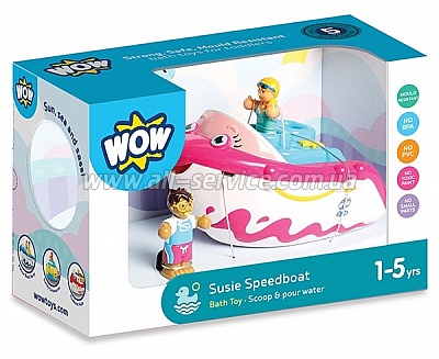 WOW TOYS Susie Speedboat    (10690)