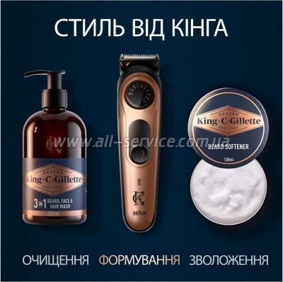 ������� Gillette King C. Beard Trimmer Pro ��� ������ (8700216659659)