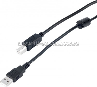 ������ ��� �������� USB 2.0 AM/BM 1.5m black ProfCable (ProfCable12-150)