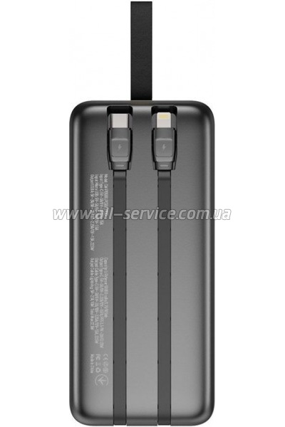 ������� ������������� ColorWay 50000mAh PD 18W Black (CW-PB500LPC5BK-PDD)