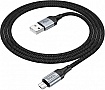 ���� ������ USB 2.0 AM to Micro 5P 1.0m 2.4A nylon X102 black HOCO (6942007608763)
