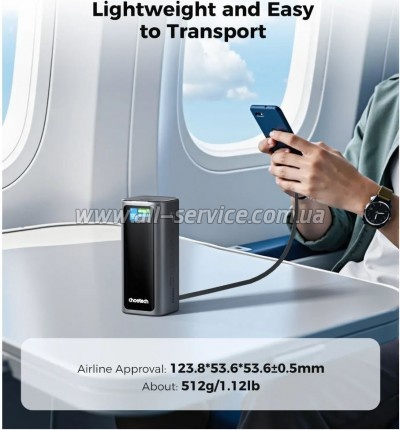 ������� ������������� Choetech 20000mAh PD 130W (B815C)