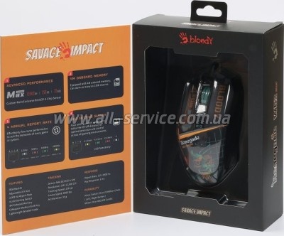 ����� A4Tech W63 Max USB Renegade Midnight (4711422003710)