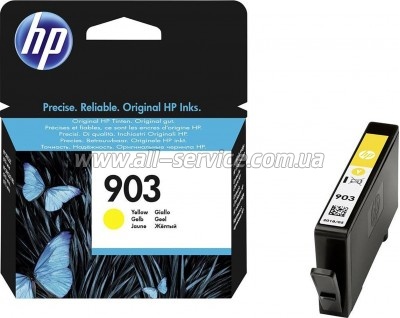  HP 903 OfficeJet Pro 6950 / 6960 / 6970 Yellow (T6L95AE)