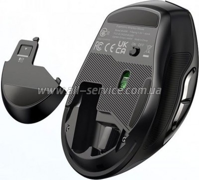 ����� Ugreen MU006 Ergonomic Wireless Gray/Black (15063)