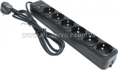������� ������ Gembird Power CUB Surgeprotector 5m 6 ������� (SPG6-B-15)
