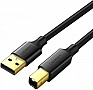 ������ ��� �������� USB 2.0 AM/BM 1.5m Black Ugreen (10350)