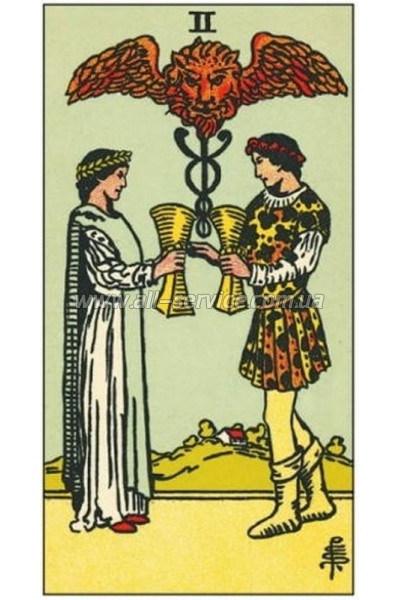 ����� ���� Scarabeo ���� ����� �.�. ��� (RWS Tarot - Pamela Colman Smith) (EX175-MU)