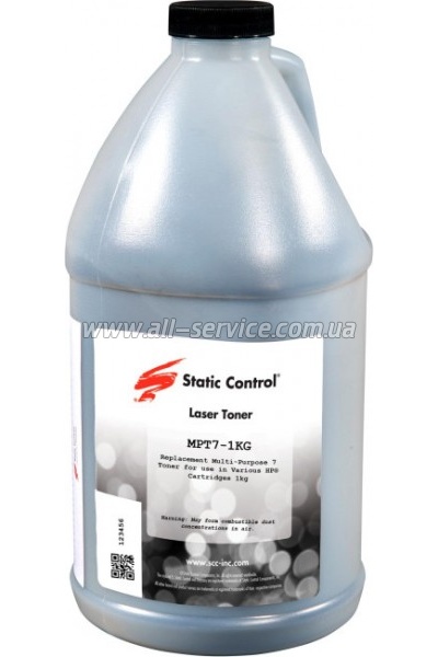Тонер MPT7 SCC HP/ Canon Universal бутль 1000г (MPT7-1KG) Тонер MPT7 SCC HP/ Canon Universal бутль 1000г (MPT7-1KG)