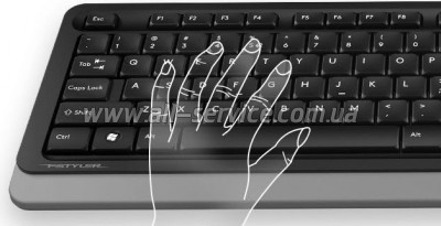  A4Tech FK10 Grey (4711421942959)