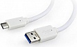 ���� ������ USB 3.0 AM to USB-C 1.8m Cablexpert (CCP-USB3-AMCM-6-W)